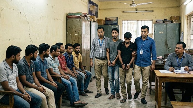 ধুনট থানায় ৮ চোরের সঙ্গে দেখা করতে এসে গ্রেপ্তার আরও ২ চোর